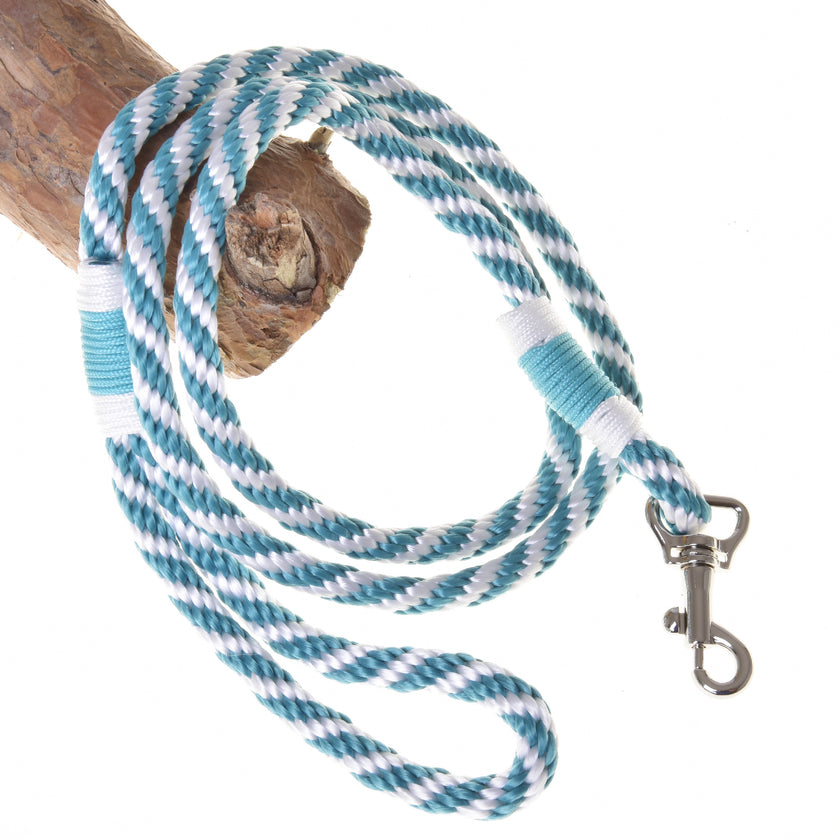 Hobby Horse - Longe rayée turquoise