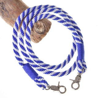 Hobby Horse - Rênes rayure bleue