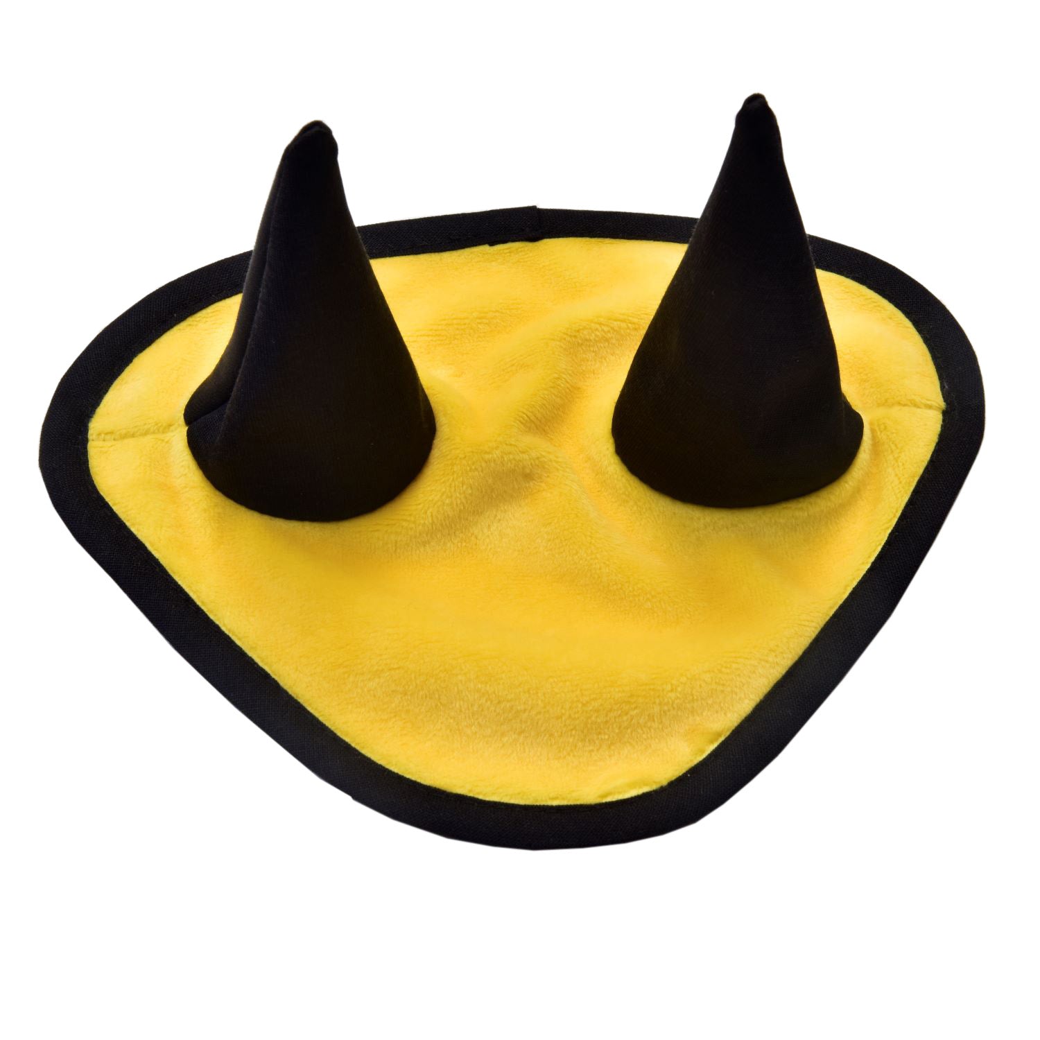 Bonnet d’oreilles jaune (taille M)